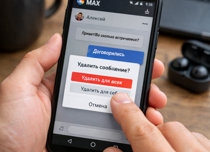 Как удалить сообщение в MAX на Android: Полный гайд